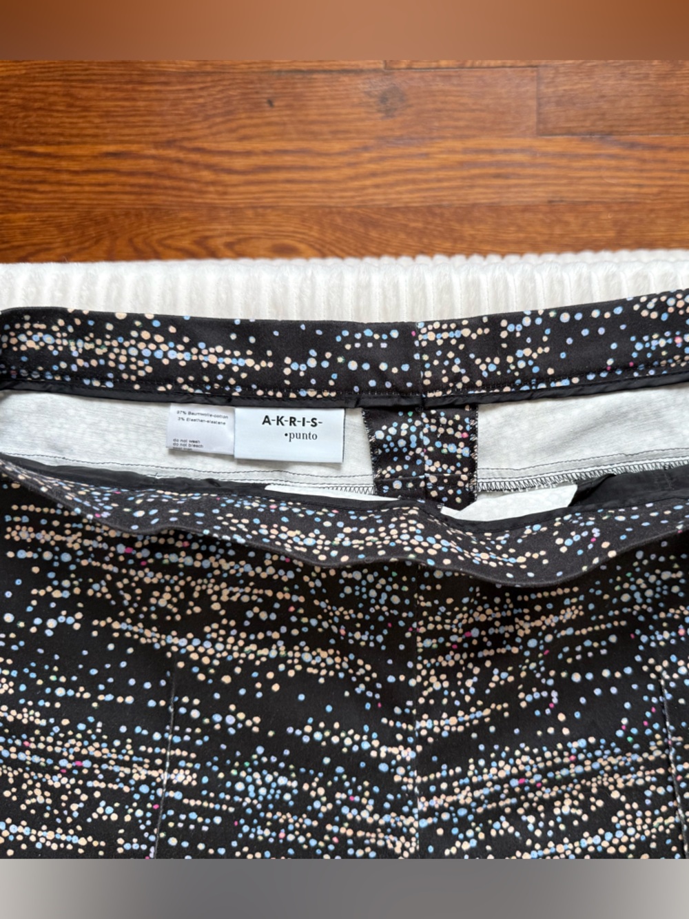 EUC Akris Punto Franca Ankle Cropped Trousers Women’s 10 - Picture 5 of 16